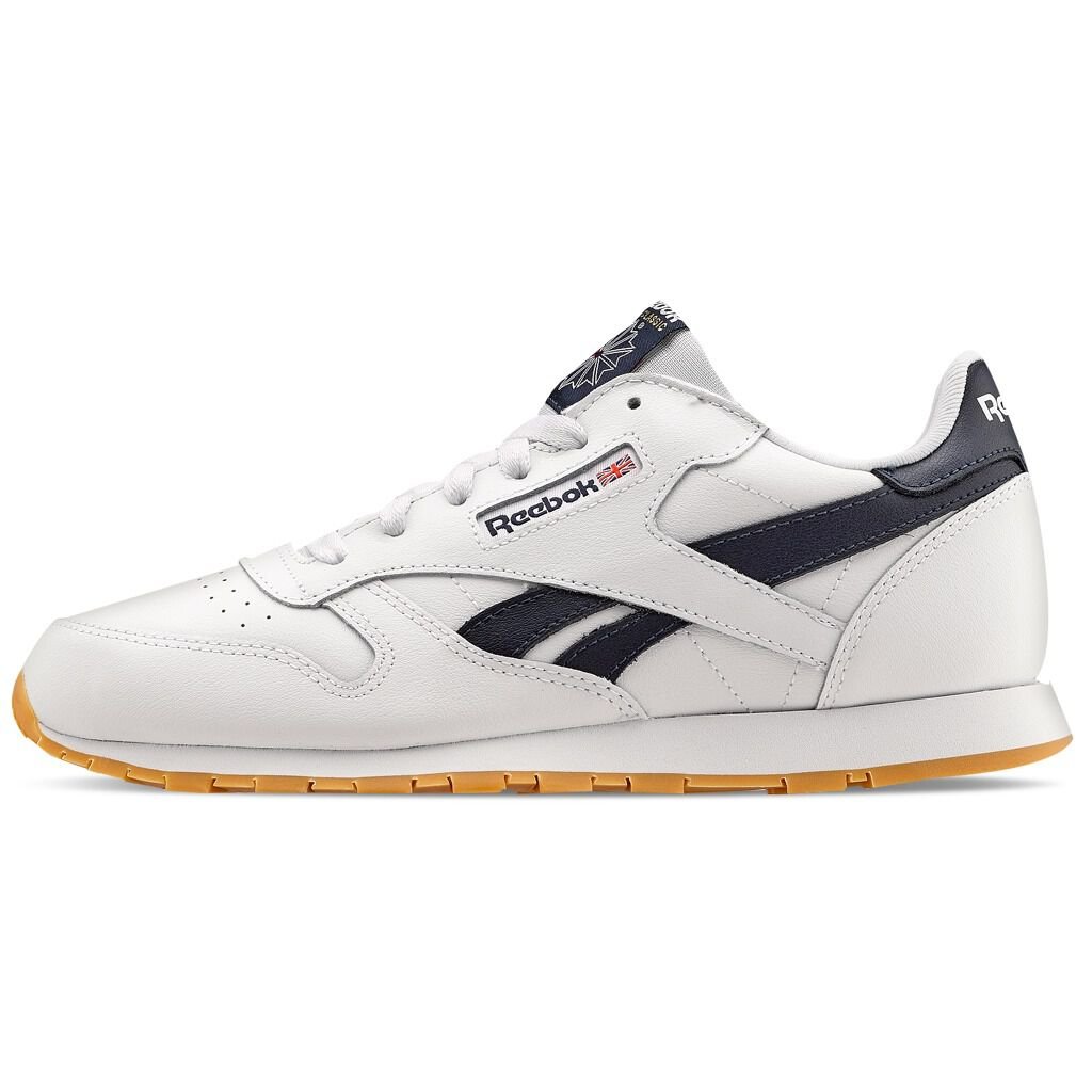 REEBOK CLASSIC LEATHER Child White dark blue AW LAB
