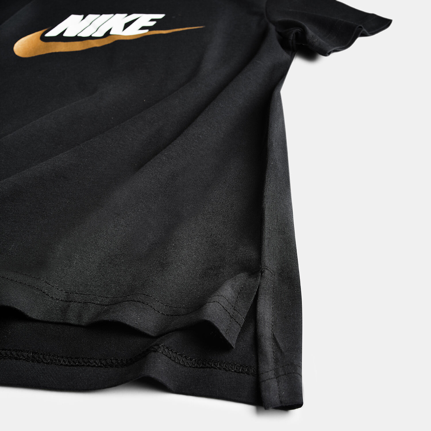 Rose gold and black nike cheap shirt