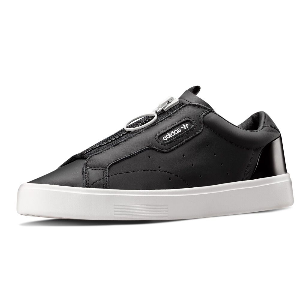 Adidas sleek shoes black online