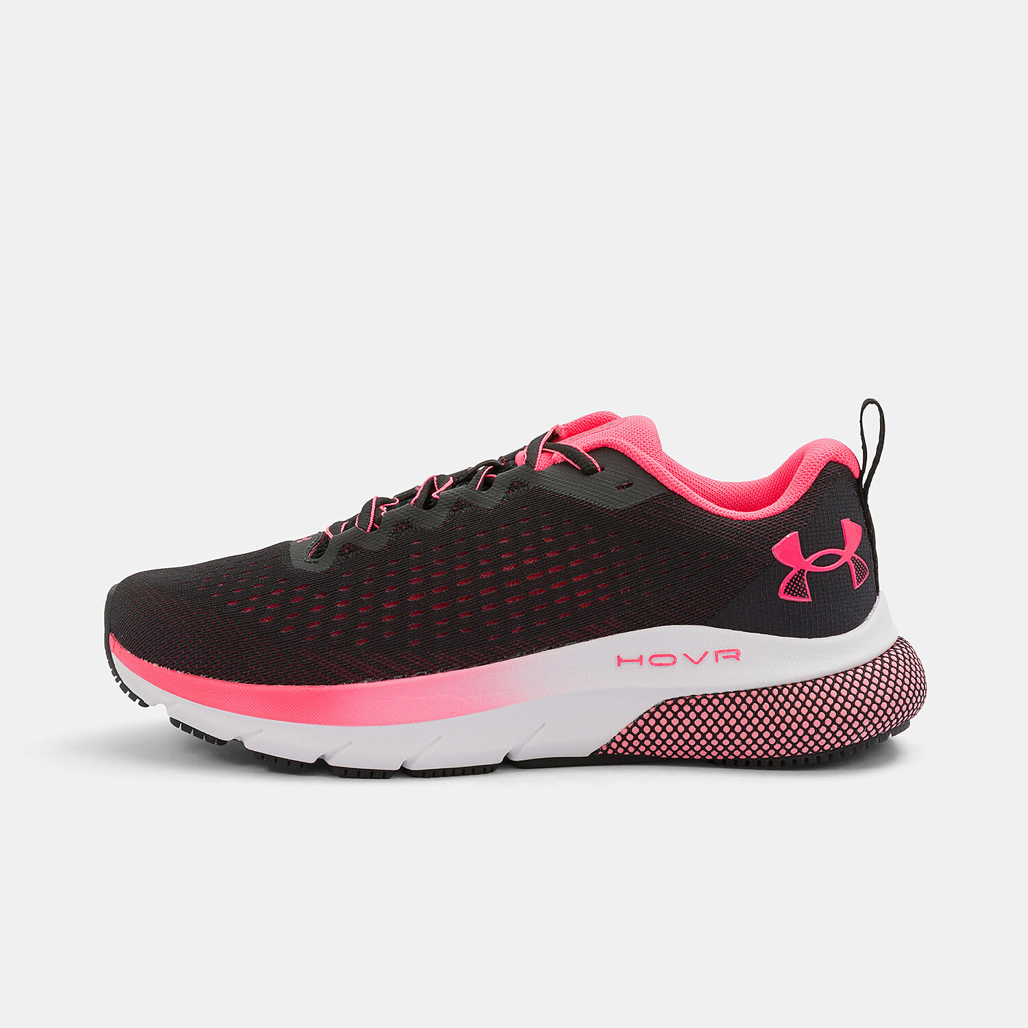 Under armour shoes black and pink outlet