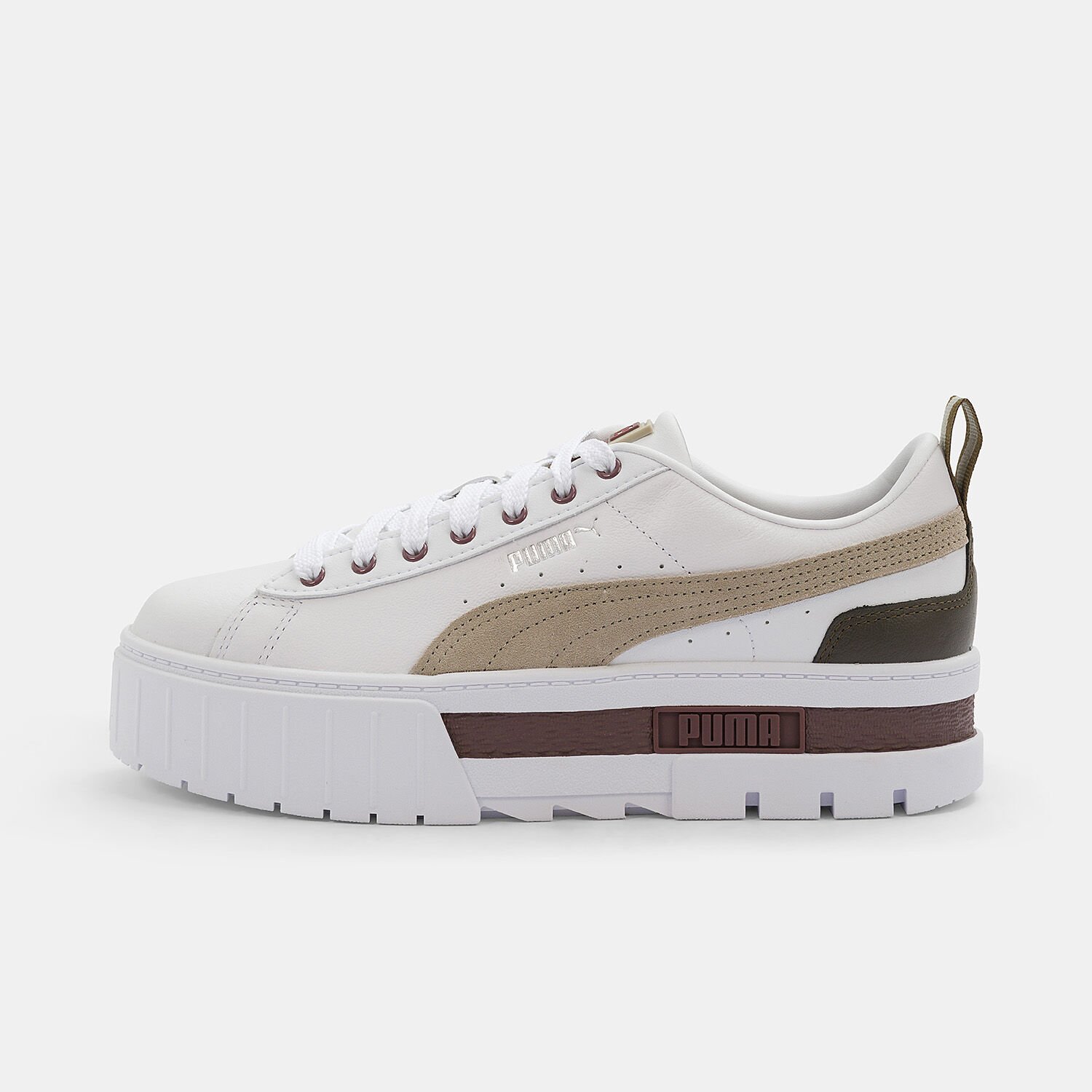 Puma creepers top bianche e beige