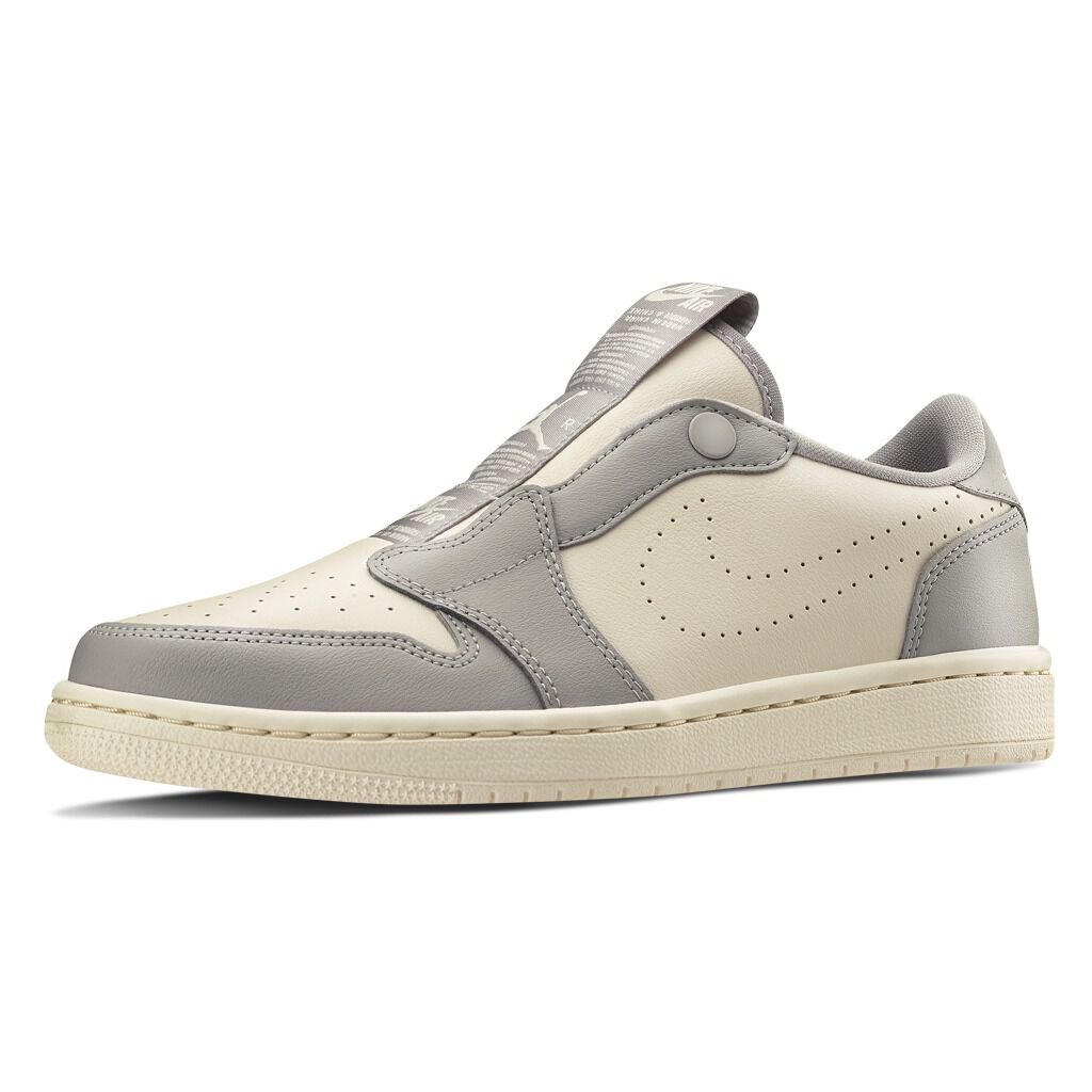 Nike Air Jordan 1 Retro Low Slip white and grey sneakers AW LAB