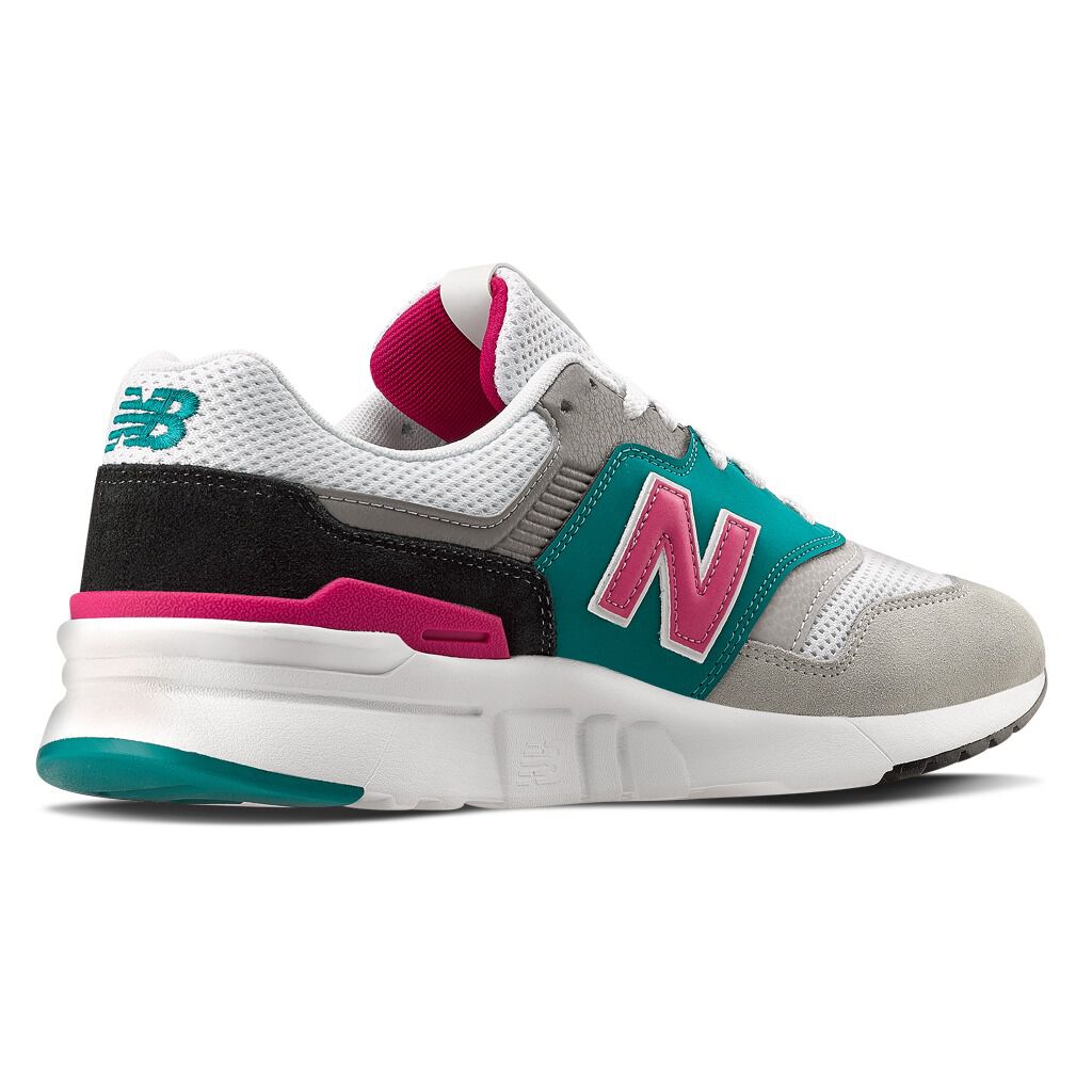 New Balance 997H bianche verdi e rosa AW LAB