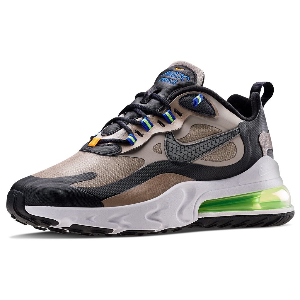Nike Air Max 270 React WTR black grey and green AW LAB