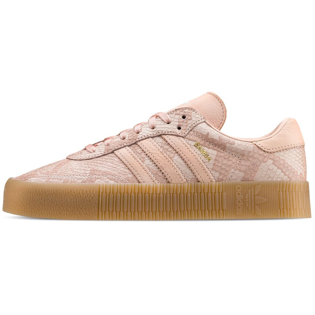 adidas Samba OG white purple and brown AW LAB