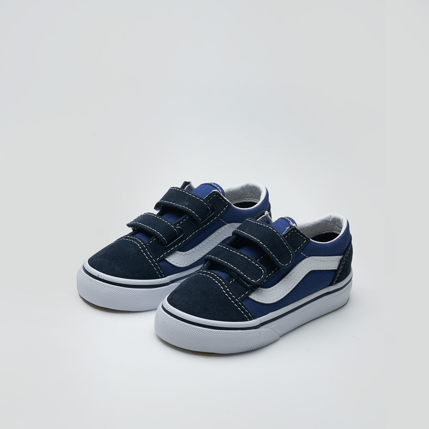 Vans Old Skool dark blue sky blue and white Aw Lab