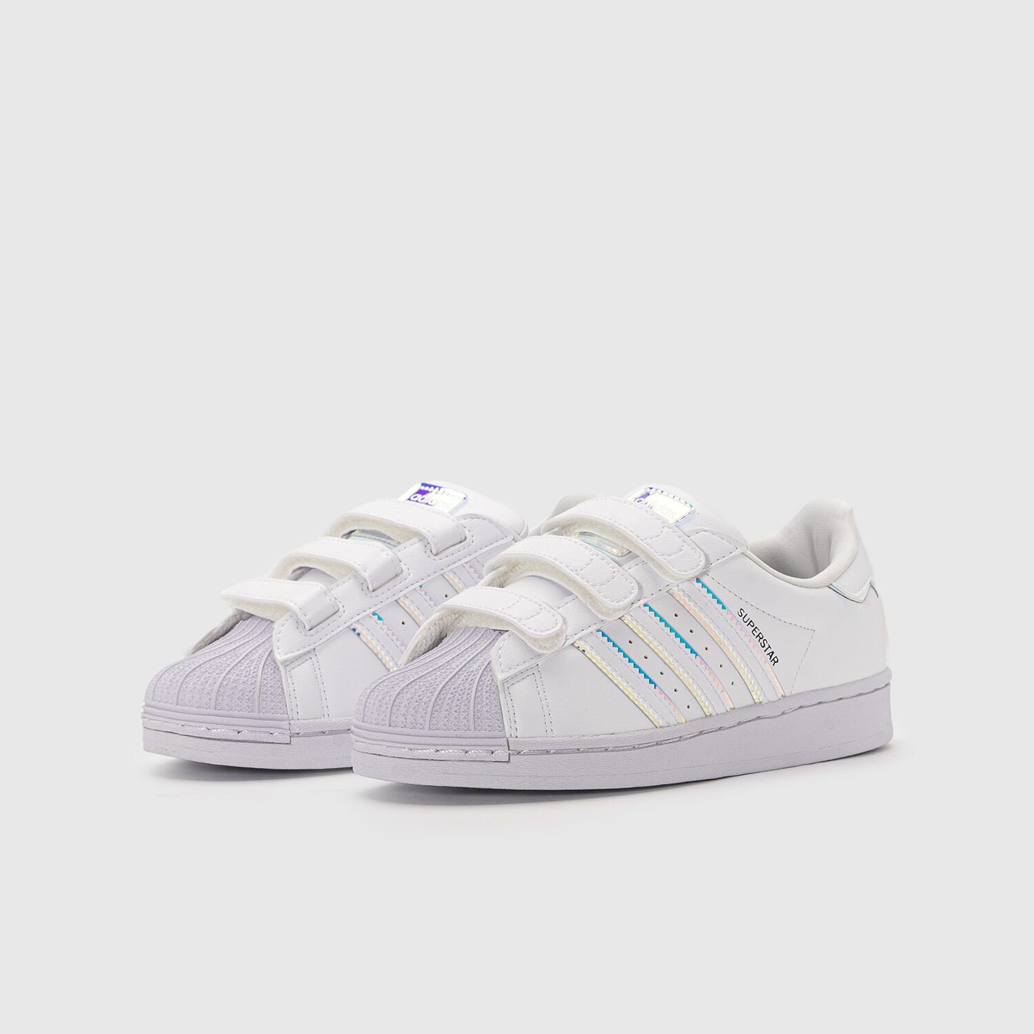 adidas Superstar silver and white AW LAB