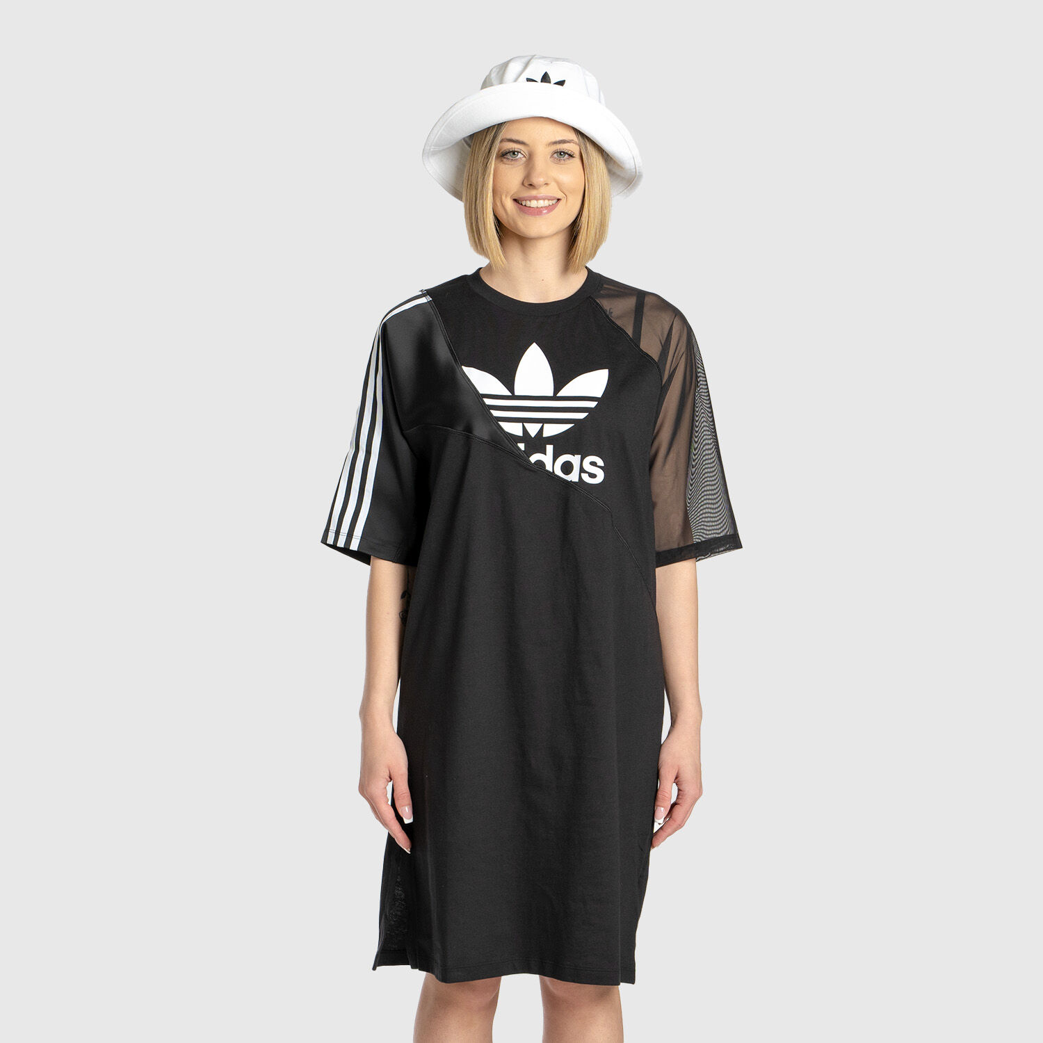 Adidas dress with split outlet