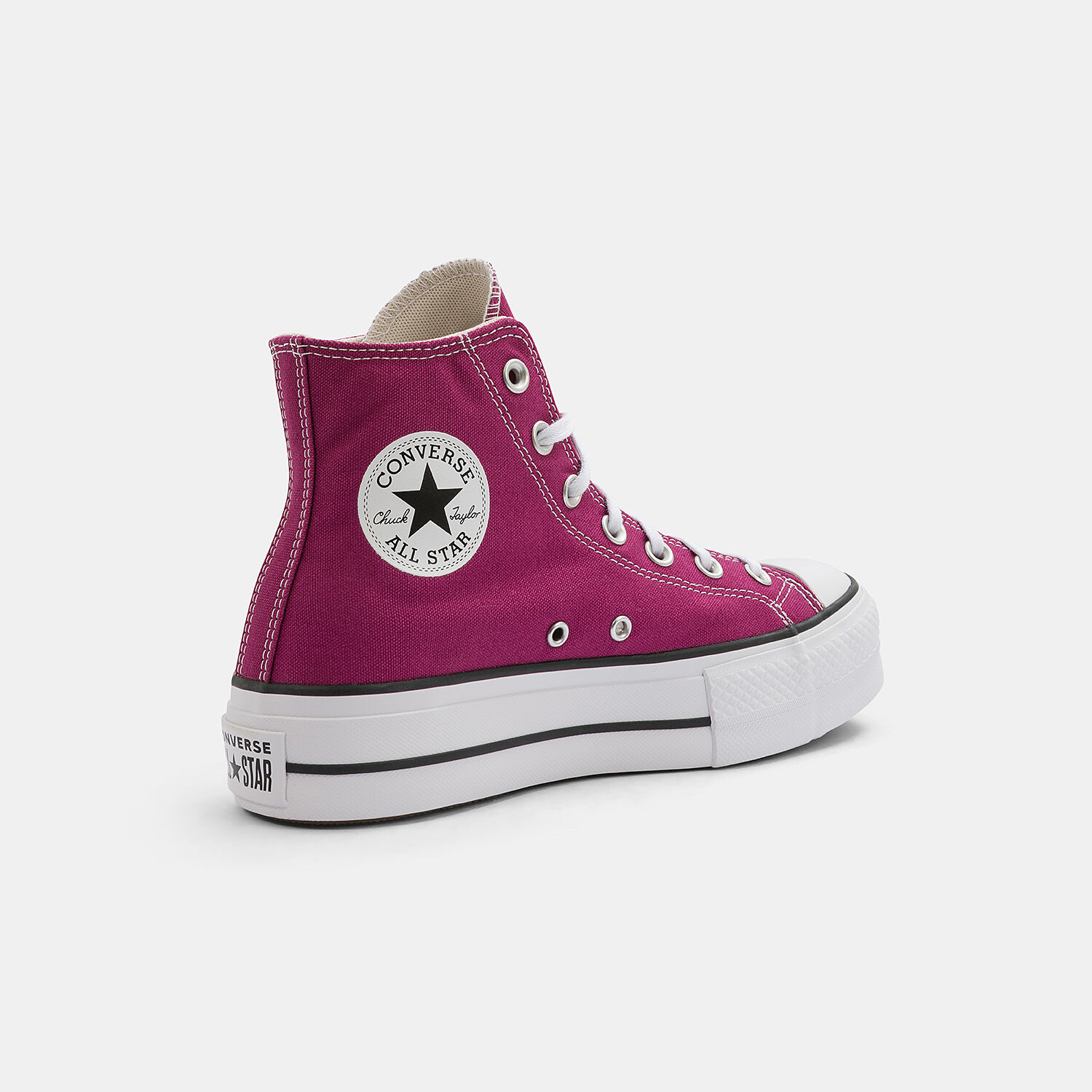 Burgundy and white converse on sale