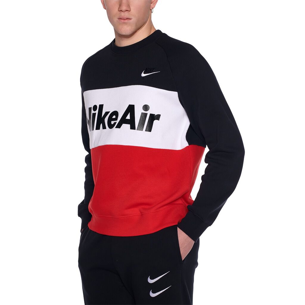 Nike air sweatshirt red store