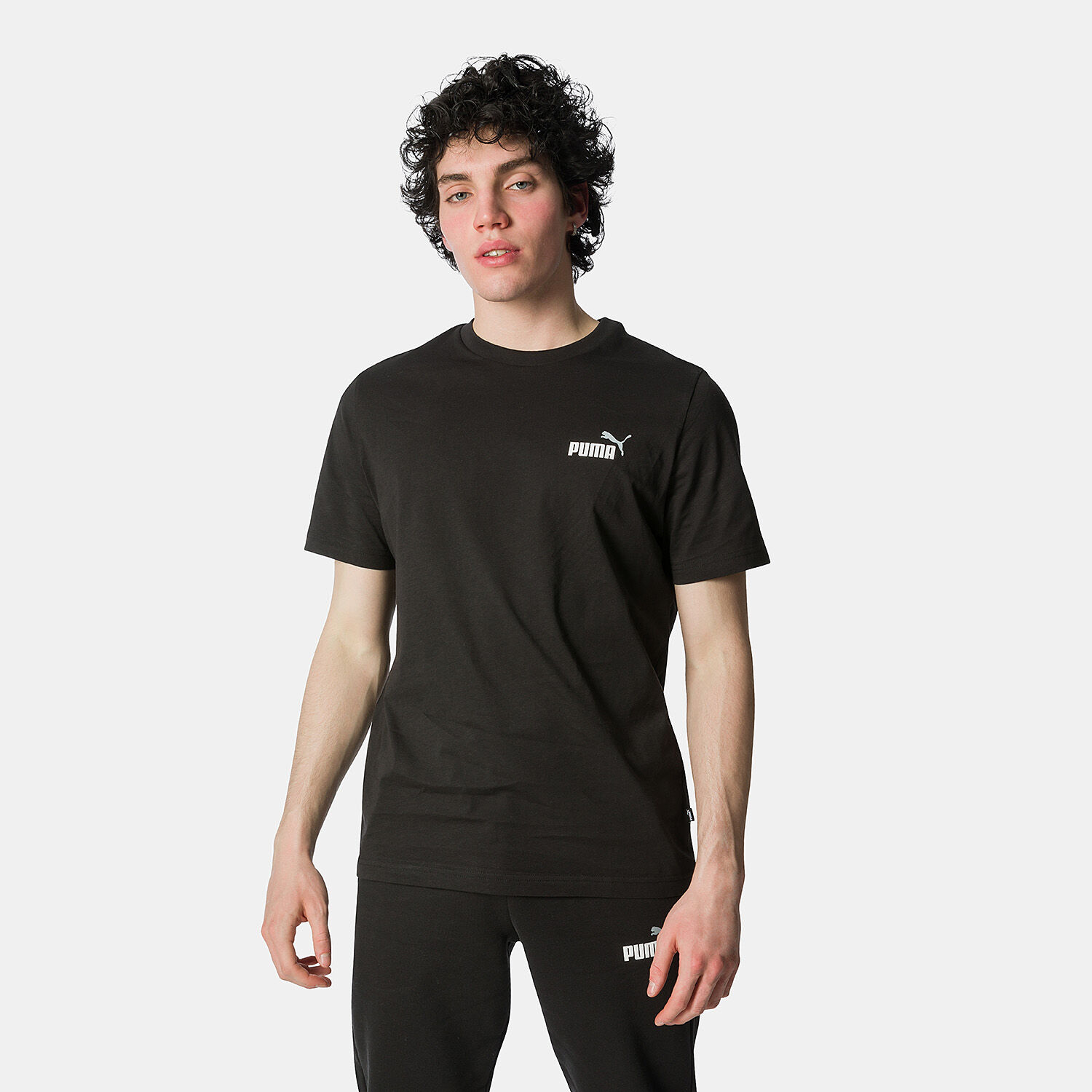 Puma Essential Small Logo T shirt black and white AW LAB