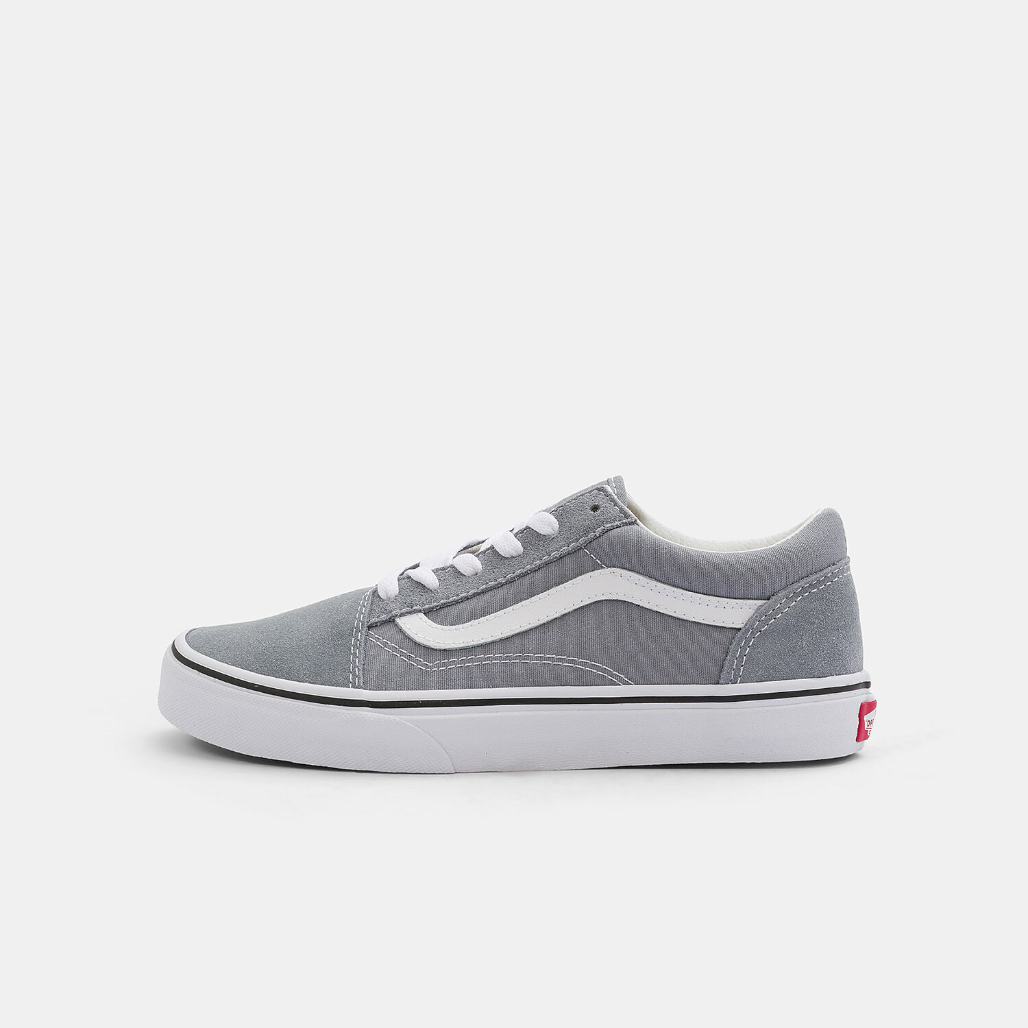 Womens light grey sales old skool vans