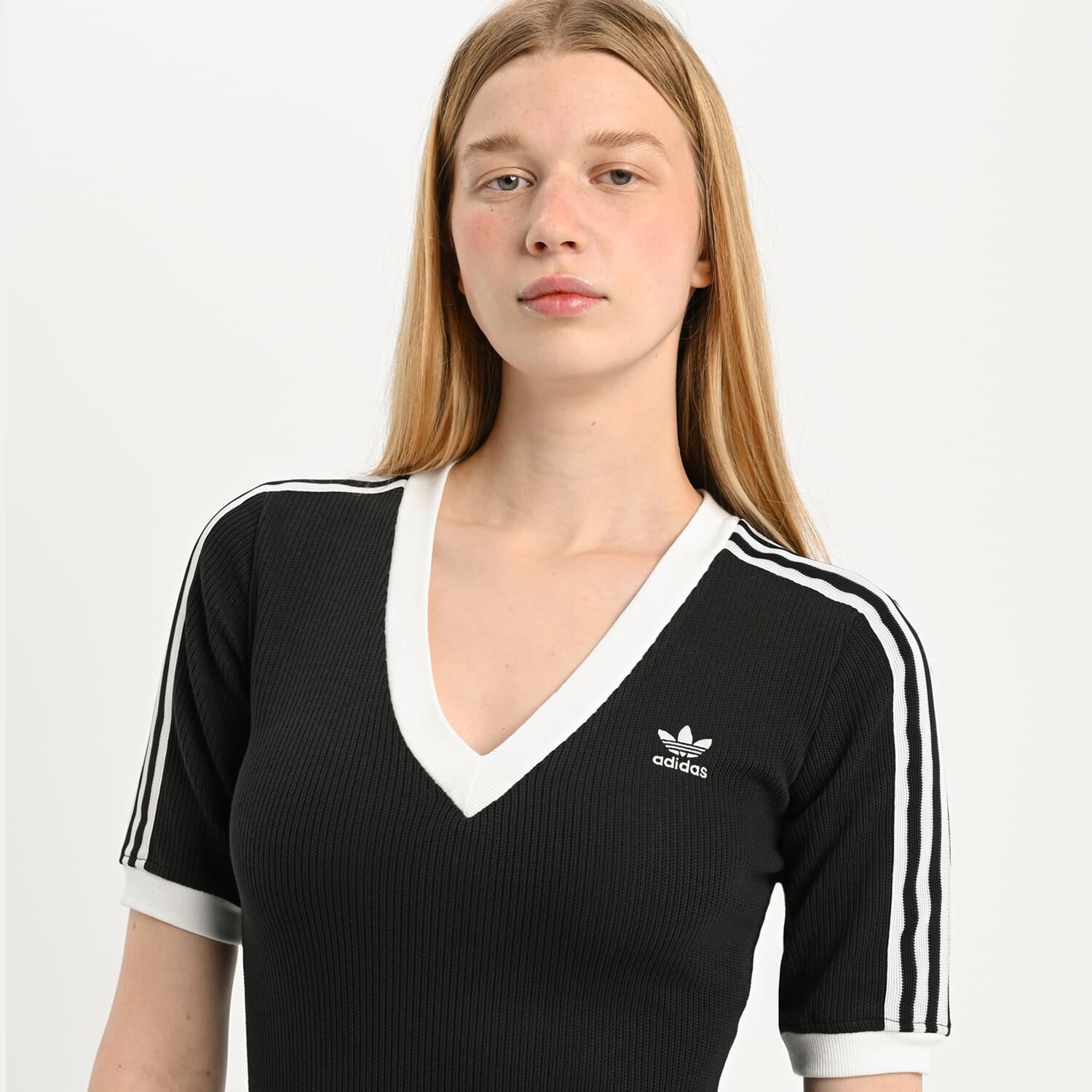 Vestito adidas adicolor 3 Stripes Knit V Neck AW LAB