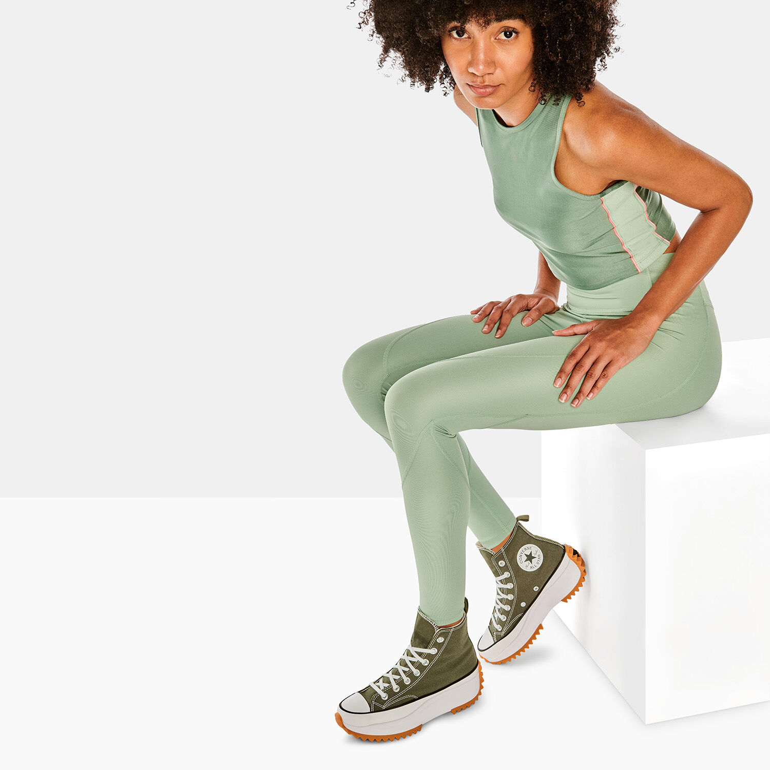 Converse verdi deals militare
