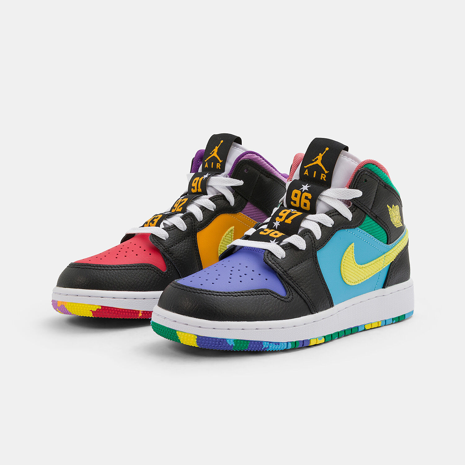 Air jordan sales 1 multicolor kids