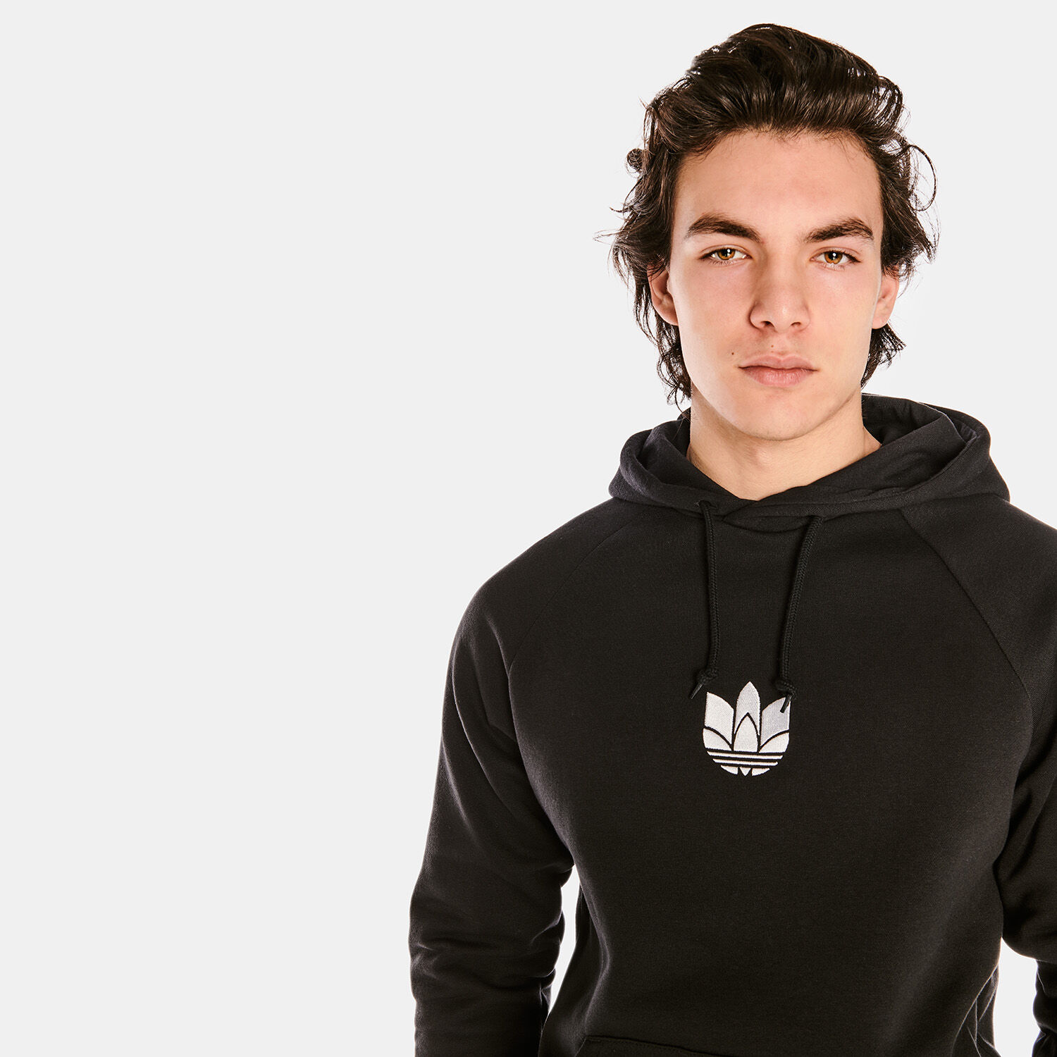 Adidas originals men's discount 3d trefoil graphic hoodie