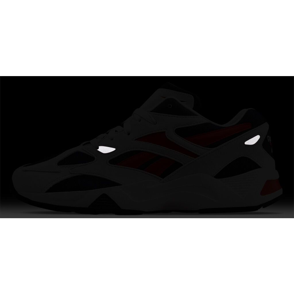 Reebok Aztrek 96 shoes white red and blue AW LAB