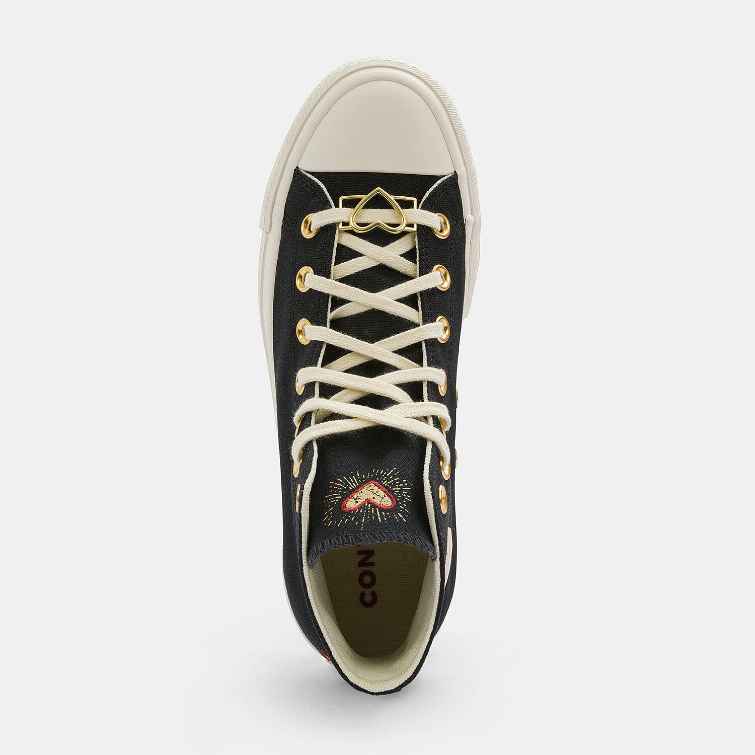 Converse Chuck Taylor All Star Lift Platform Hearts multicolor