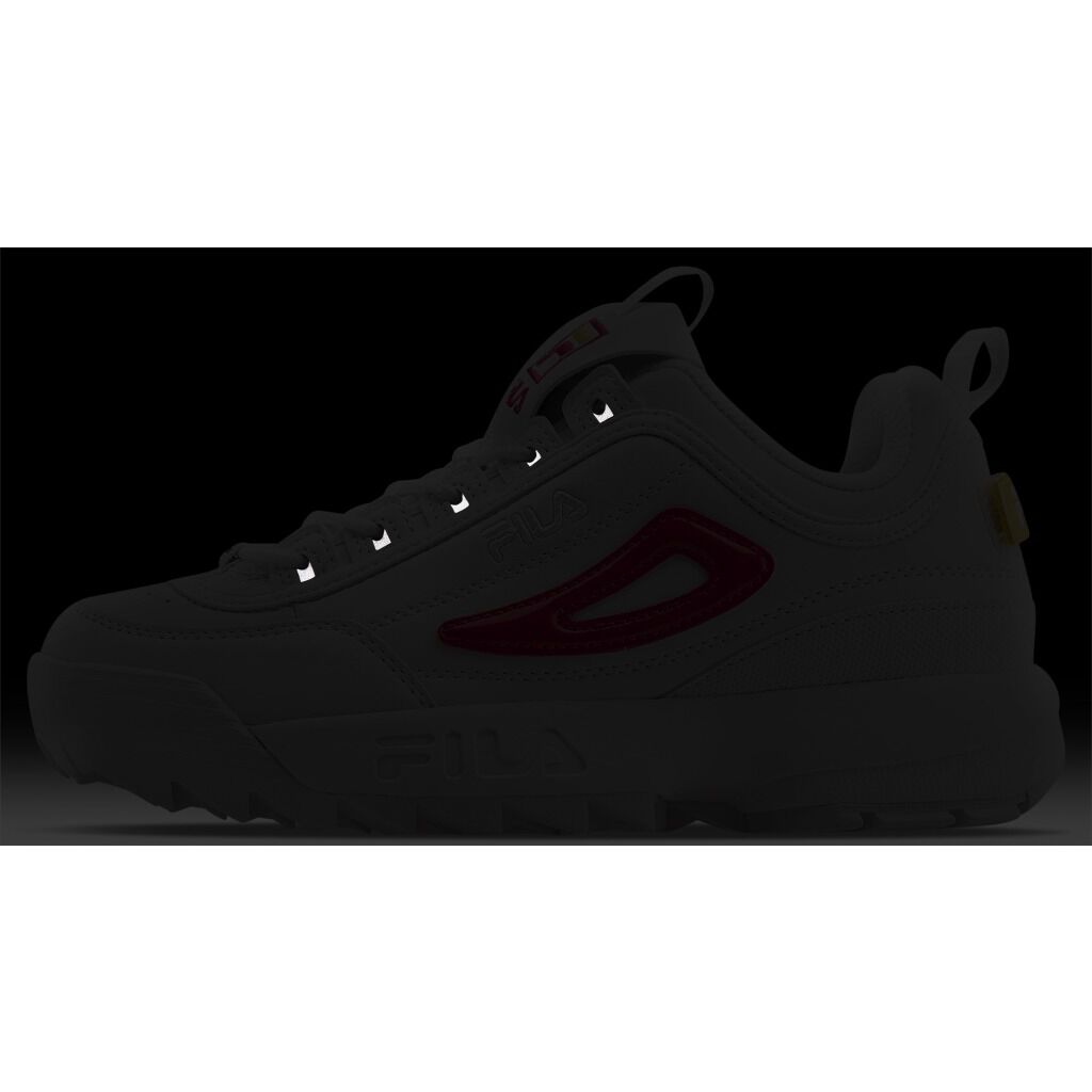 Black suede fila disruptor online