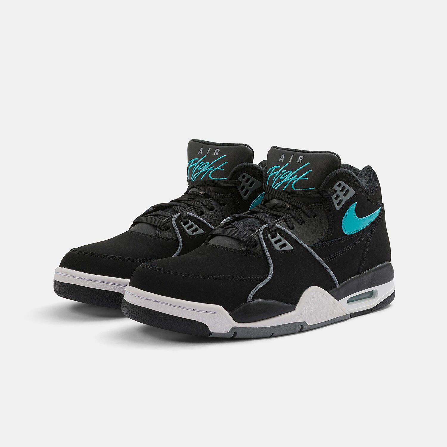 Black sky blue and white Nike Air Flight 89 AW LAB