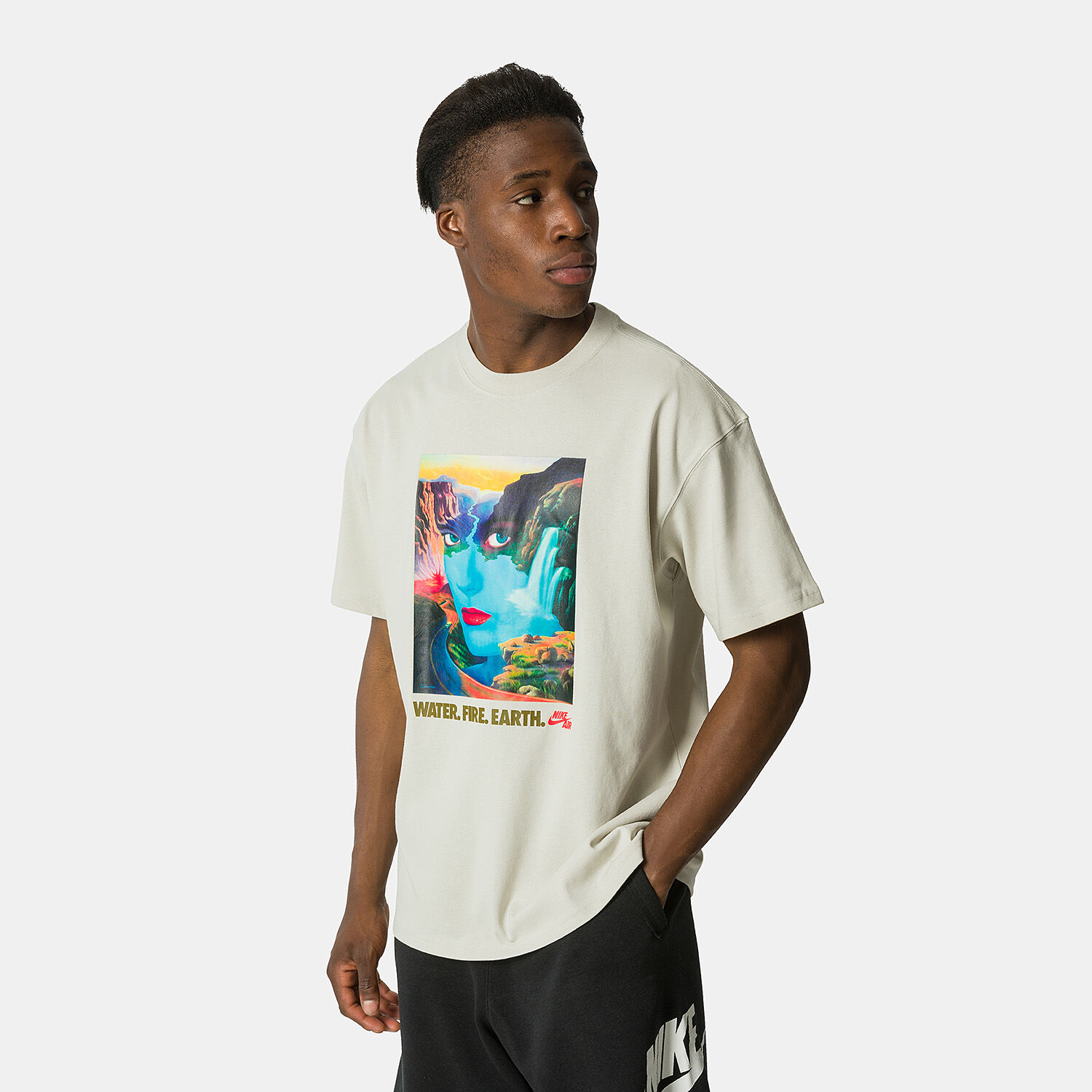 Tee shirt new arrivals nike multicolor