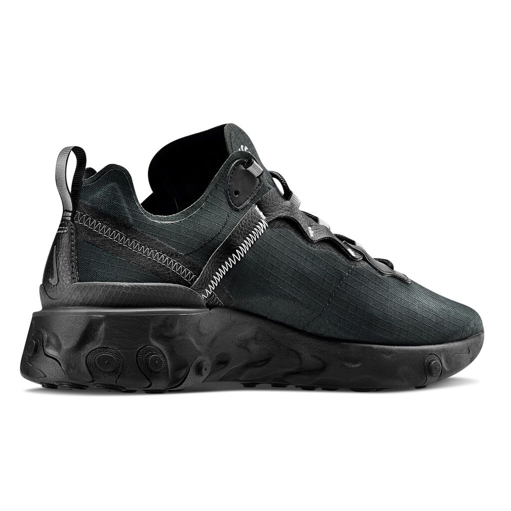 Nike React Element 55 black charcoal shoes AW LAB
