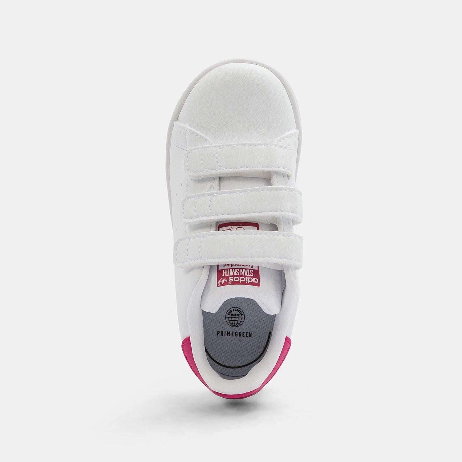 adidas Stan Smiths fuchsia and white AW LAB