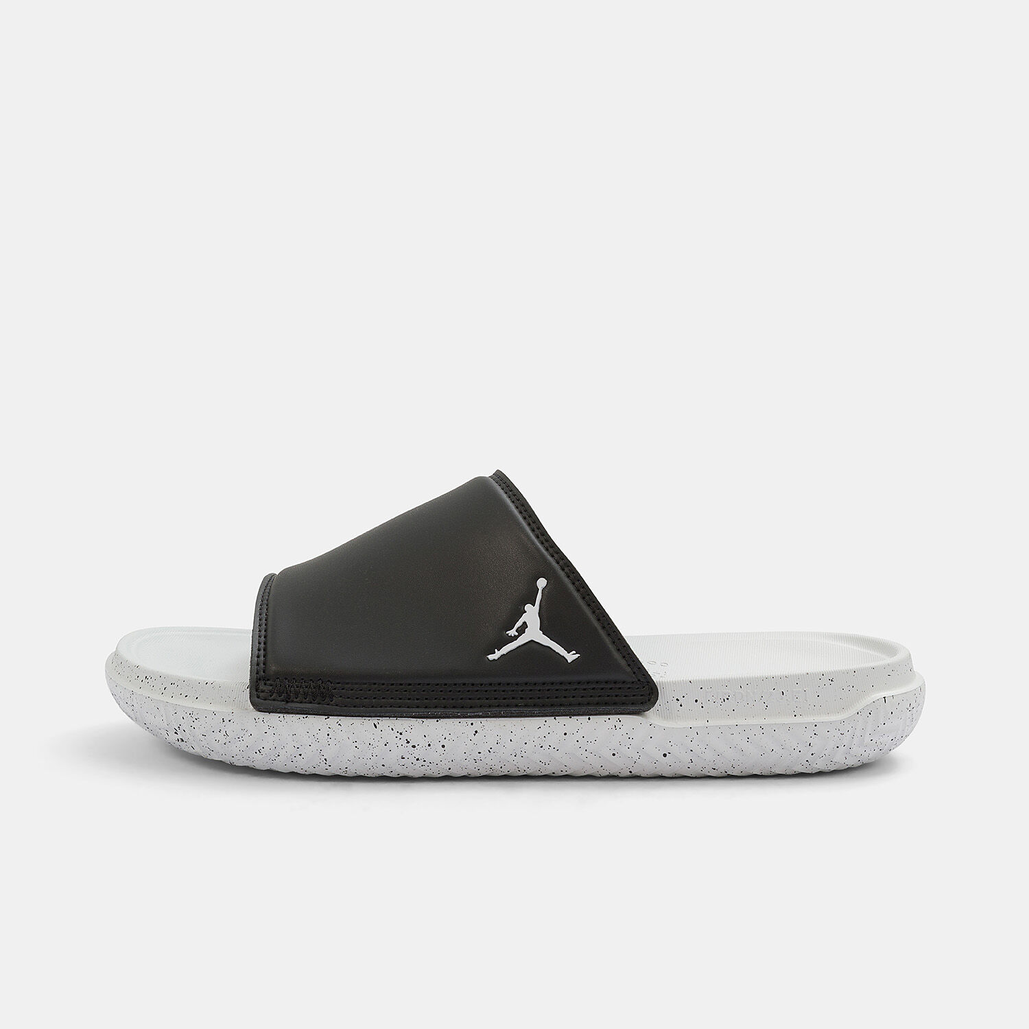 Ciabatte Jordan Play nere e bianche AW LAB