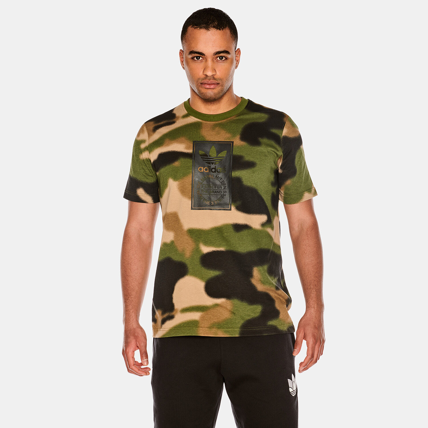 Adidas t shop shirt military