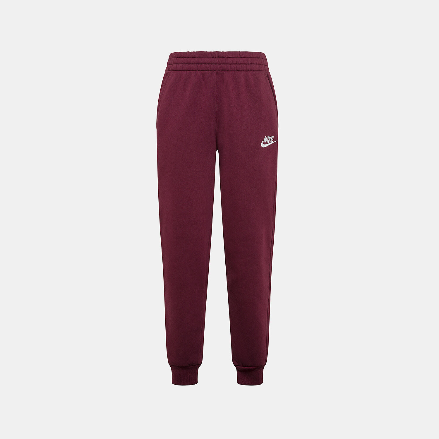 Nike Sportswear Club pants for boys burgundy AW LAB