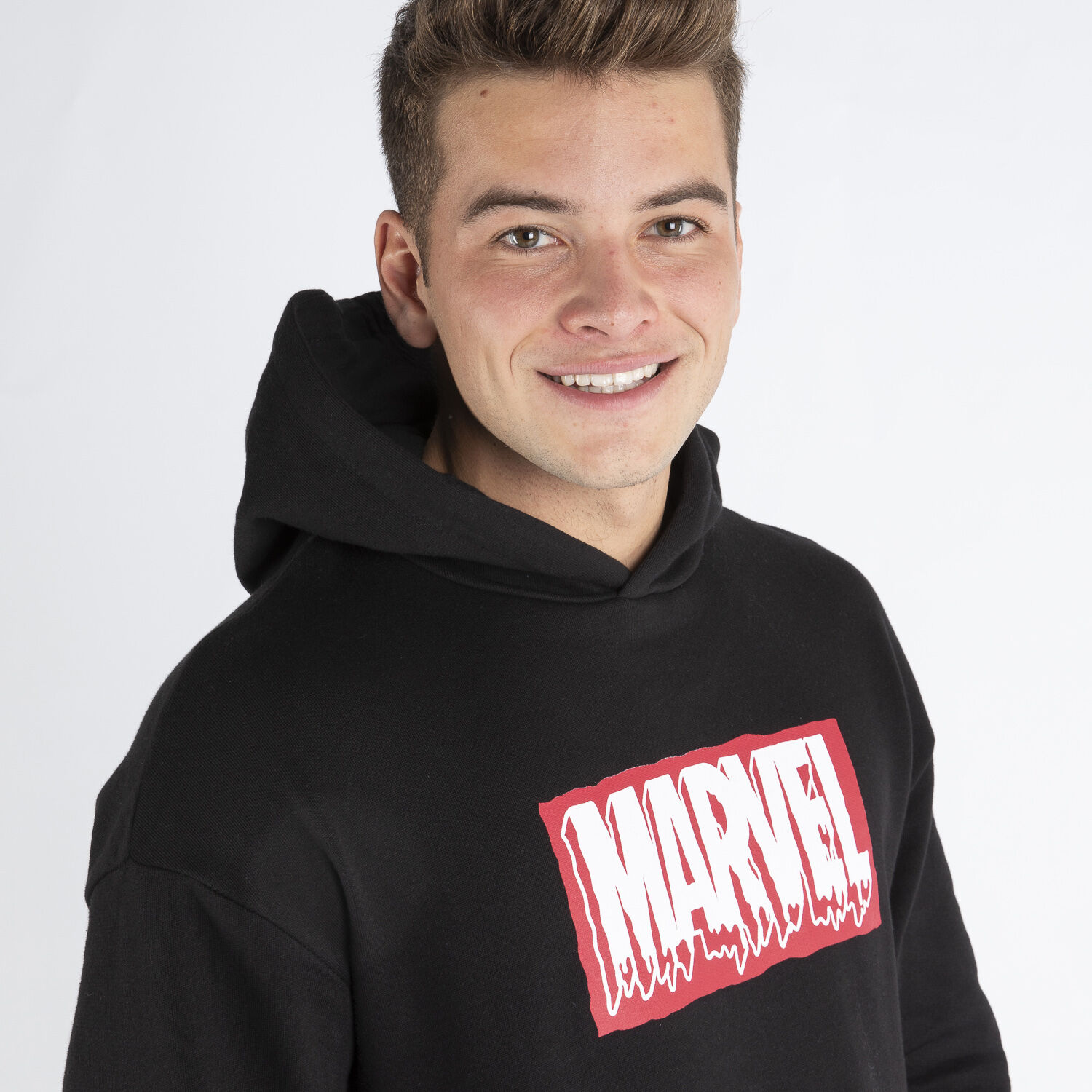 Marvel sweatshirt black red and white AW LAB