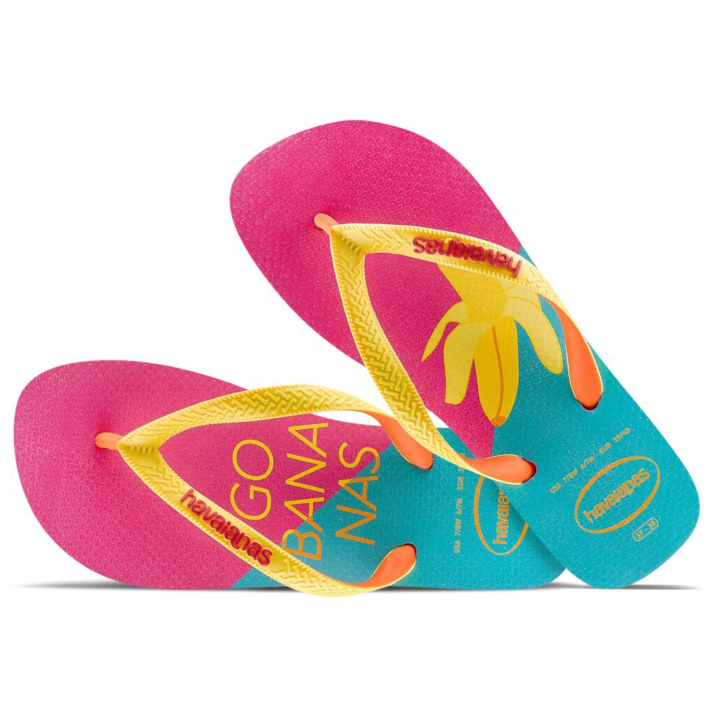 Havaianas pink and yellow W.Top AW LAB