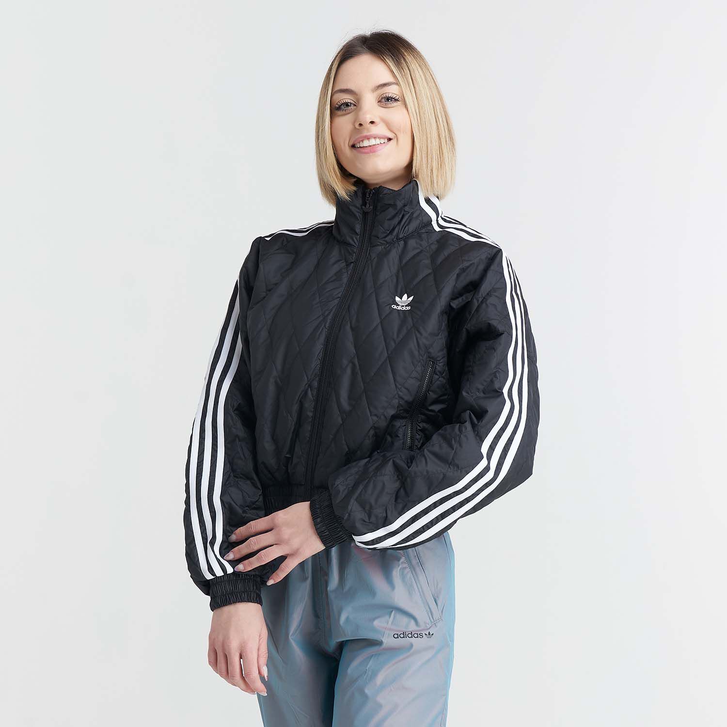 Adidas quilted shop track jacket