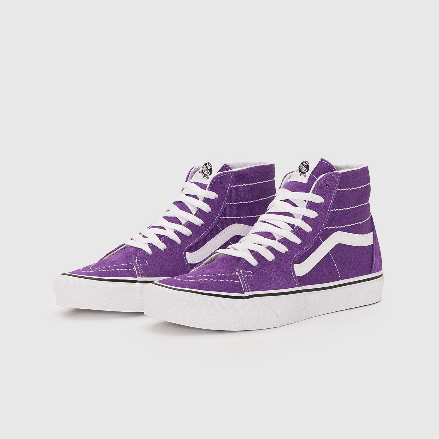 Vans carreaux violet outlet