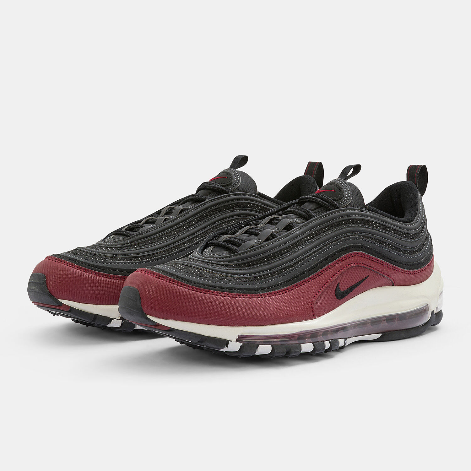 Nike Air Max 97 black burgundy and white AW LAB