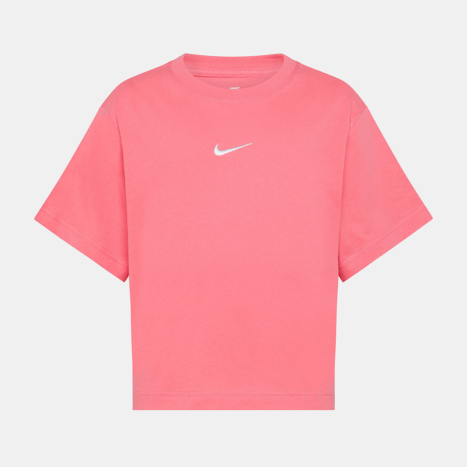 Nike Sportswear T shirt pink and white AW LAB