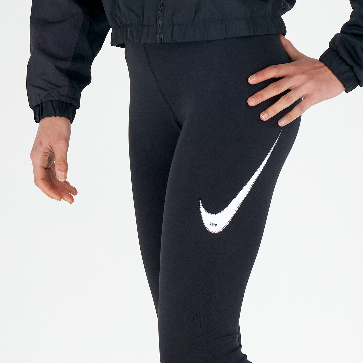 Nike Sportswear Swoosh Leggings black AW LAB