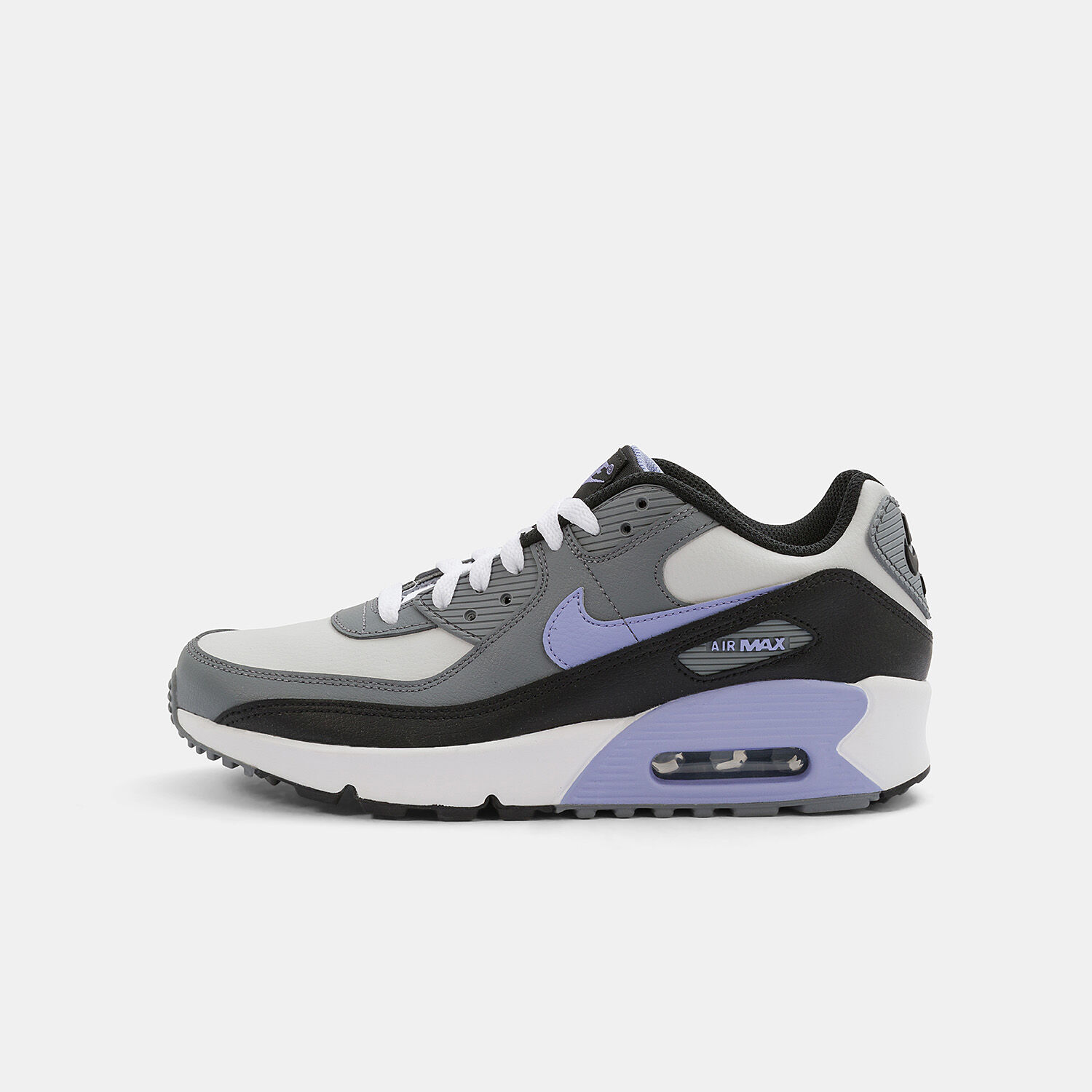 Nike Air Max 90 LTR GS black purple and grey AW LAB