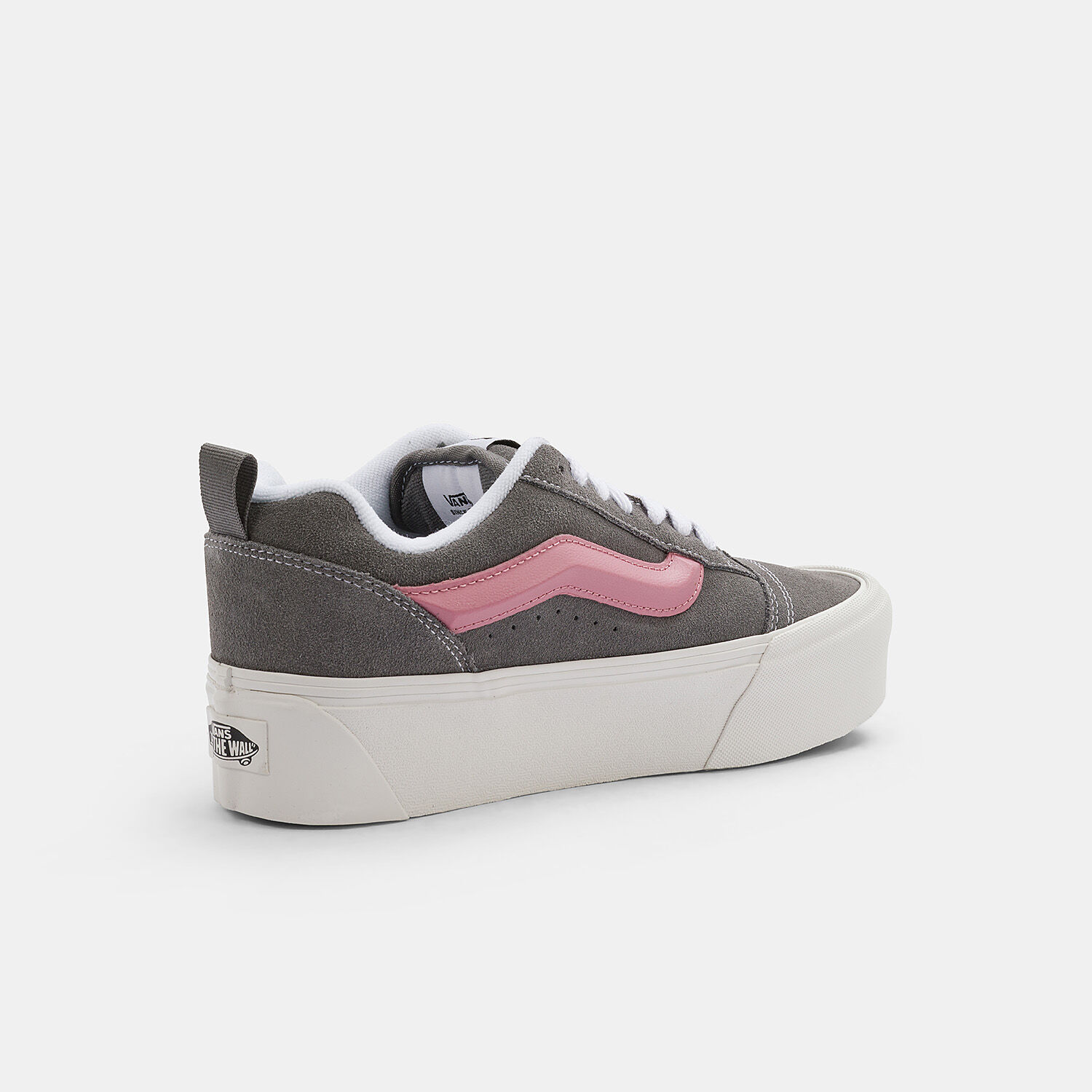 Vans Knu Skool Stack pink grey and white AW LAB