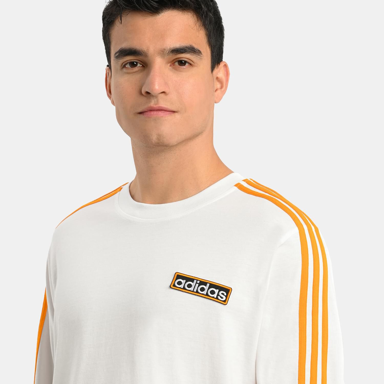 Adidas long sleeve shirt white 2025