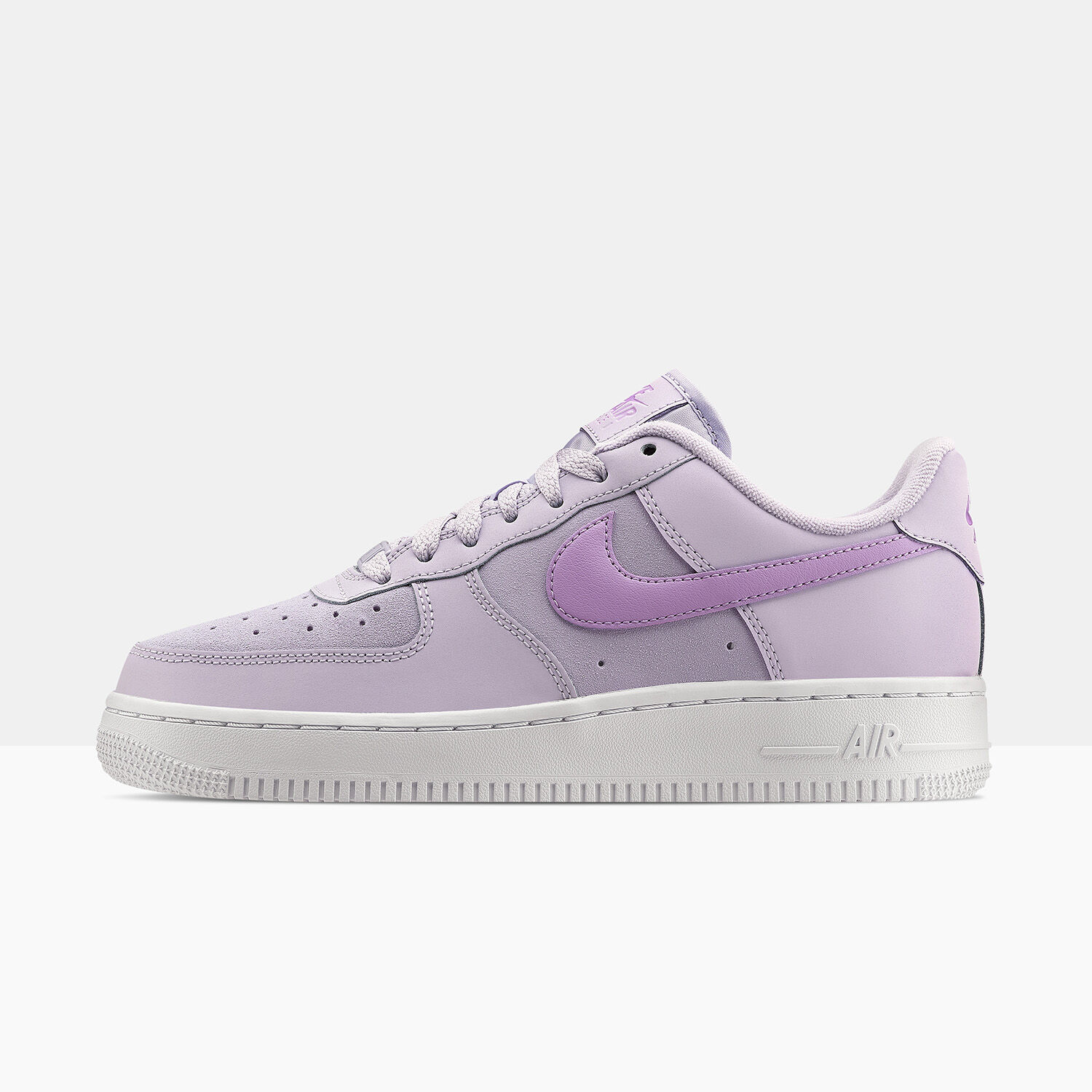 NIKE AIR FORCE 1 LOW bianco glicine donna aw lab