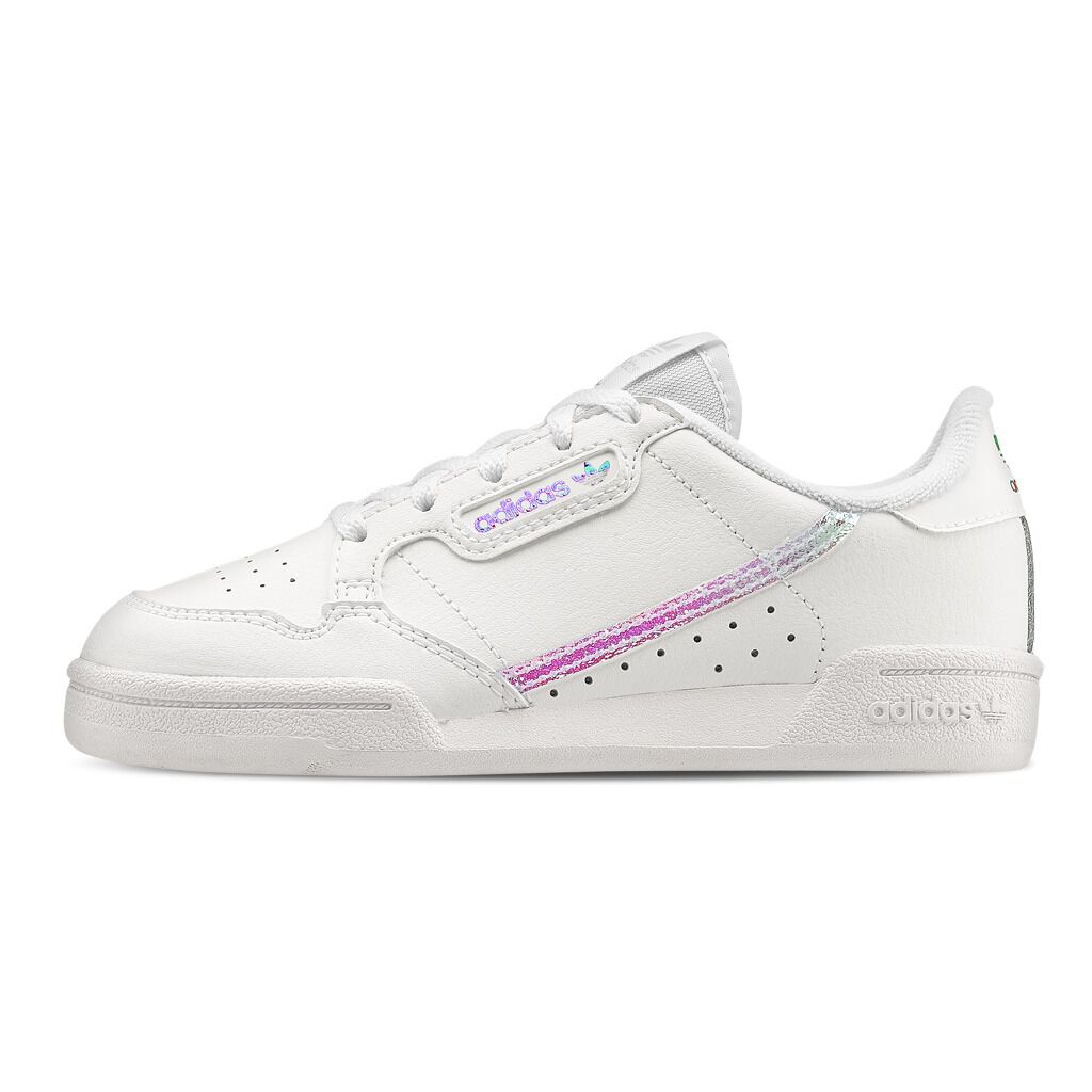 adidas Continental 80 bianche e viola AW LAB