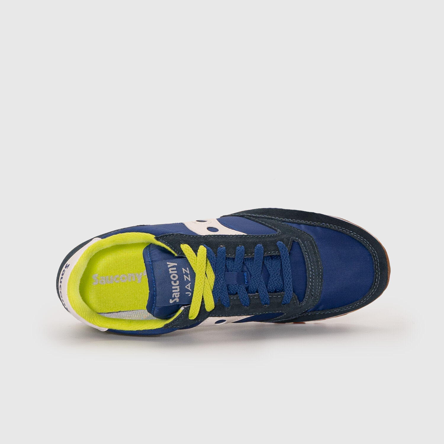 Saucony jazz vintage blue yellow on sale