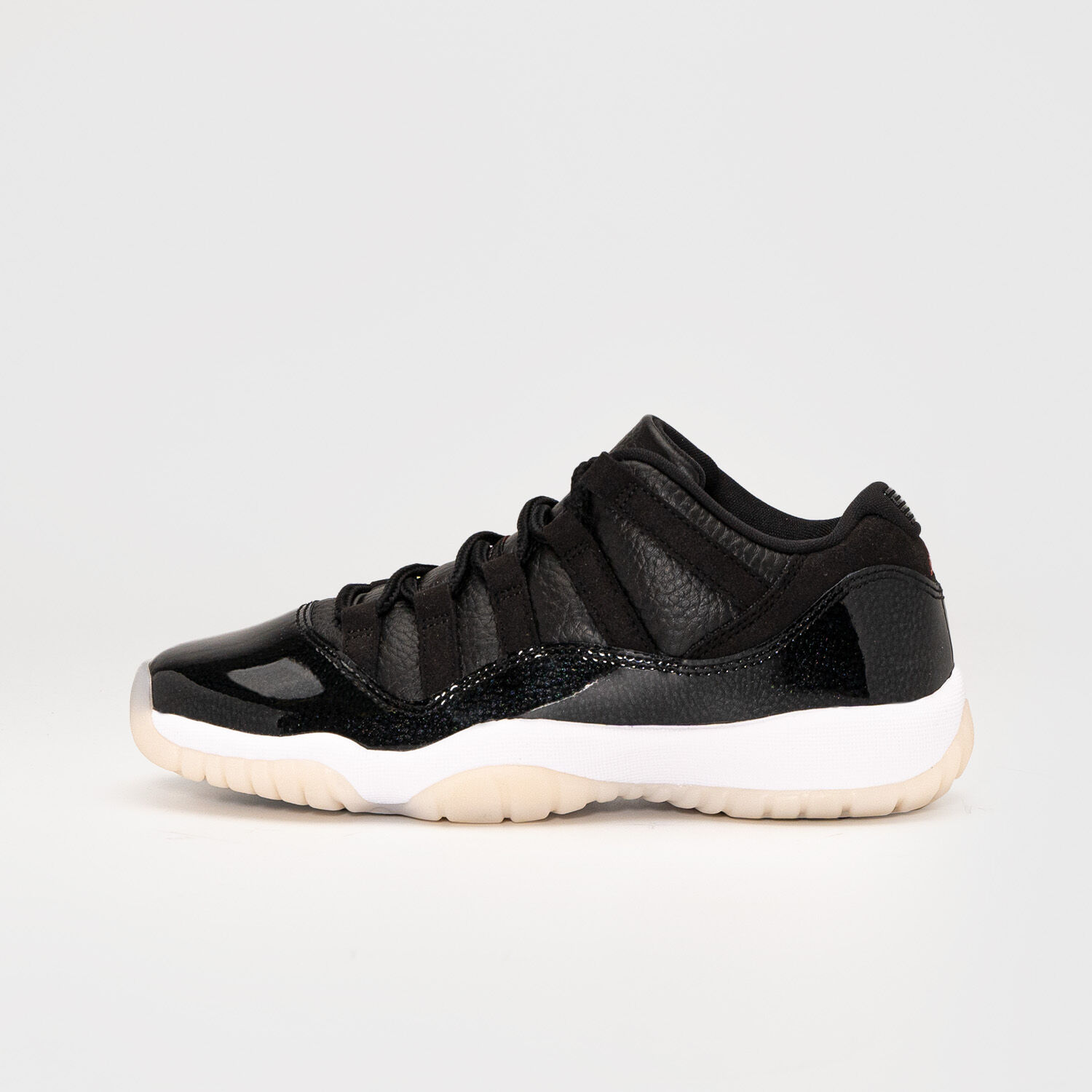 Air Jordan 11 Retro Low Gs black and white AW LAB