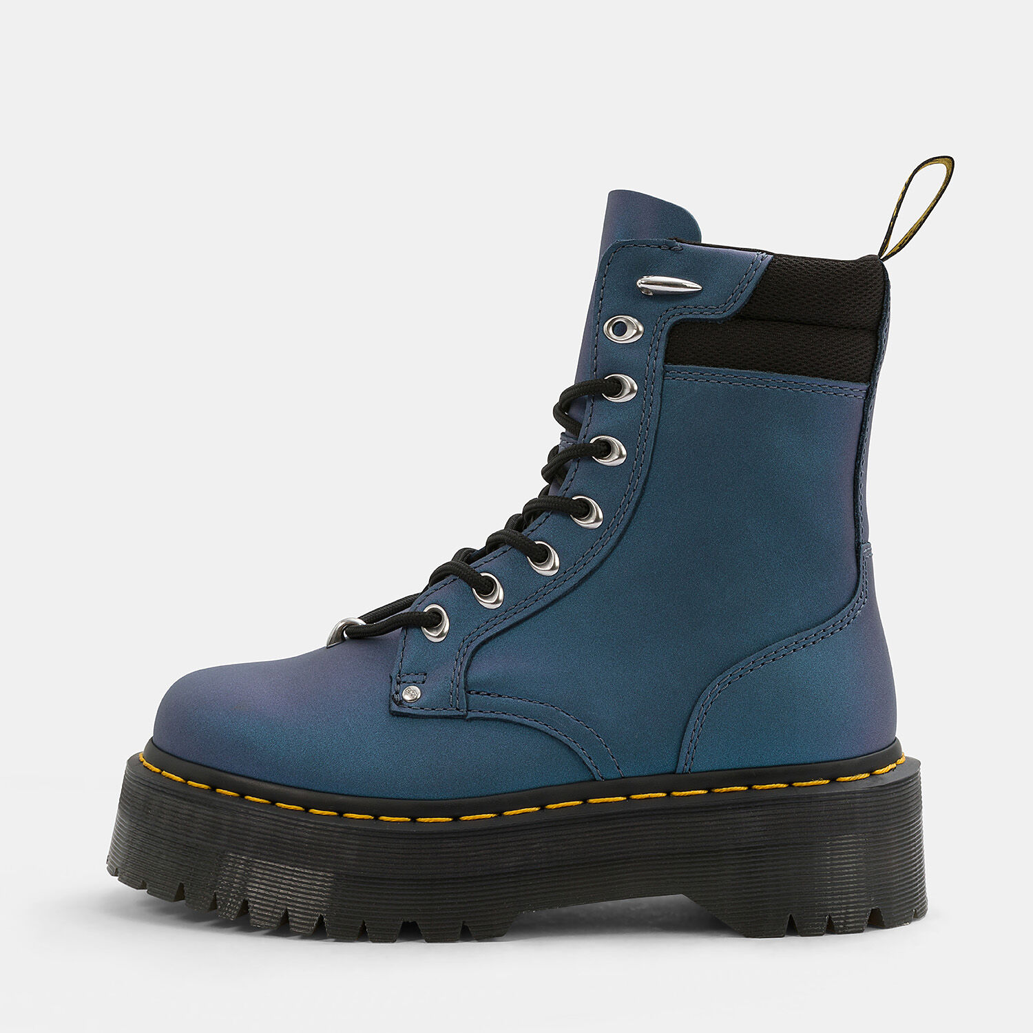 Dr. Martens Jadon HDW II black dark blue and yellow AW LAB