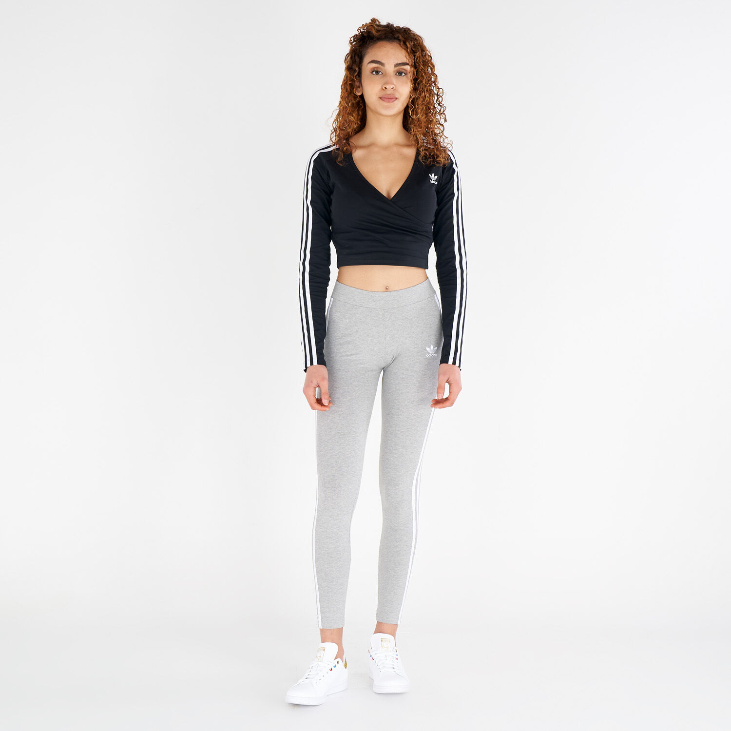 Leggings adidas grigio new arrivals