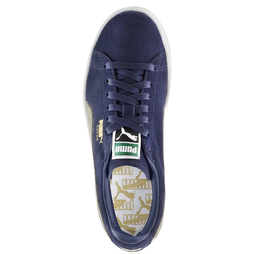 Puma basket top heart metallic safari