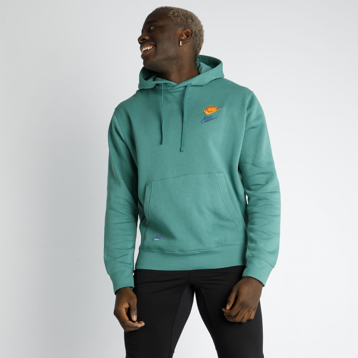 Teal nike hoodie mens store