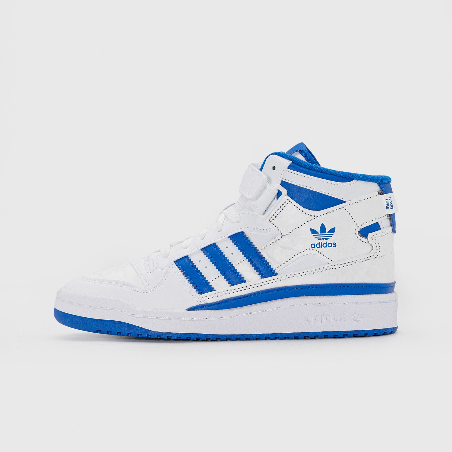 adidas Forum Mid bianche e blu AW LAB