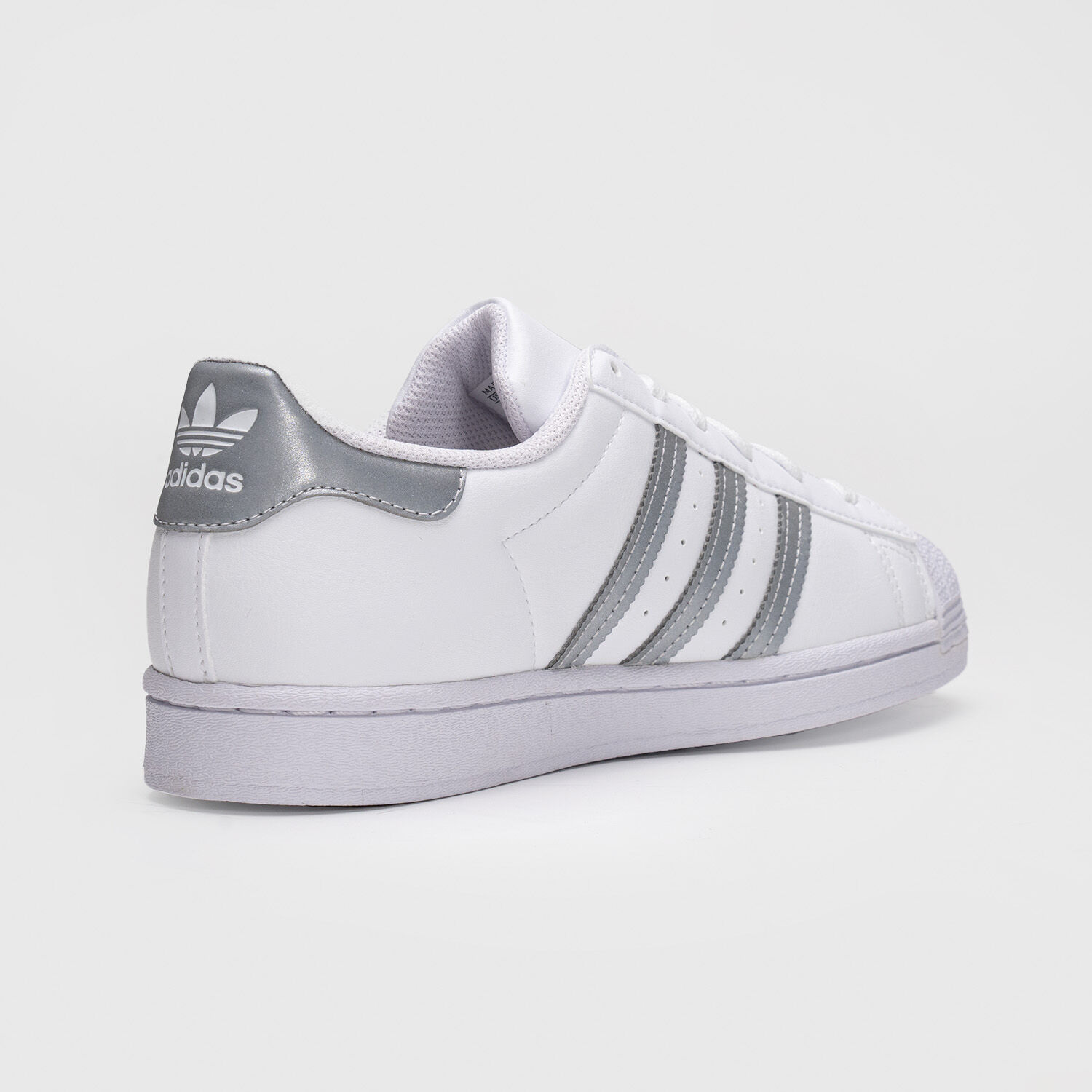 adidas Superstar silver and white AW LAB